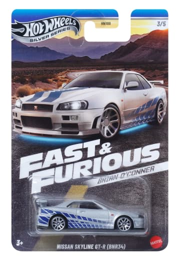 Hot Wheels Collector Veículo de Brinquedo Fast & Furious Nissan Skyline - Imagen 1 de 2