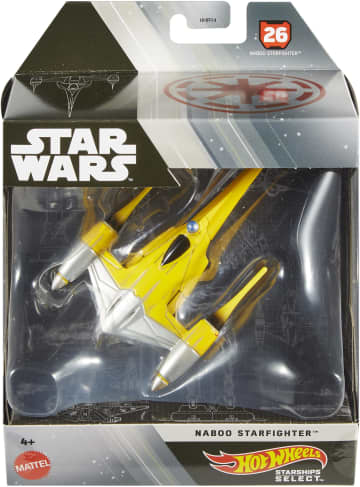 Hot Wheels Collector Vehículo de Colección Star Wars Caza Estelar de Naboo - Imagem 6 de 6
