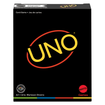 UNO Minimalista Card Game For Adults & Teens Featuring Designer Graphics By Warleson Oliviera - Image 1 of 6