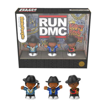 Fisher-Price Little People Collector Run DMC Special Edition Figure Set, 3 Figurines - Image 1 of 6