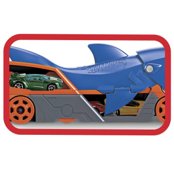 Hot Wheels Shark Chomp Transporter Playset With One 1:64 Scale Car For Kids 4 To 8 Years Old - Image 3 of 6