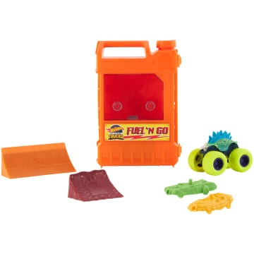Hot Wheels Monster Trucks-Jerrican-Coffret Motosaurus 1/64 - Image 1 of 6