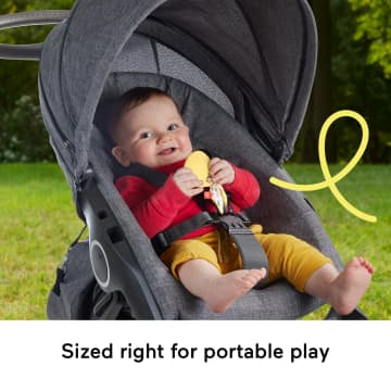 Fisher Price Snuggle Bunny Teether Baby Toy With Fine Motor Activity For Newborns - Image 5 of 6