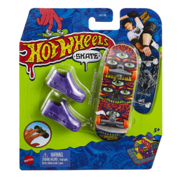 Hot Wheels Skate Veículo de Brinquedo Skateboard Tribal Domination™ com Tenis - Imagem 5 de 5