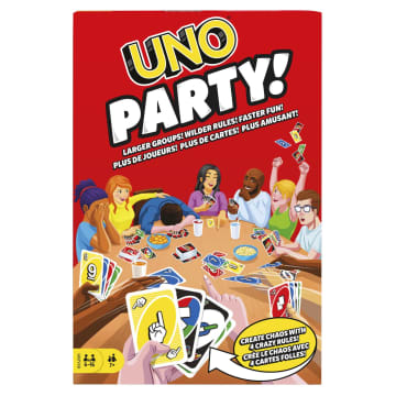 UNO Party Family Card Game For Kids And Adults - Image 1 of 6