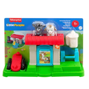 Fisher-Price Little People Feed & Play Goat Yard Playset For Toddlers With 3 Pieces - Image 6 of 6