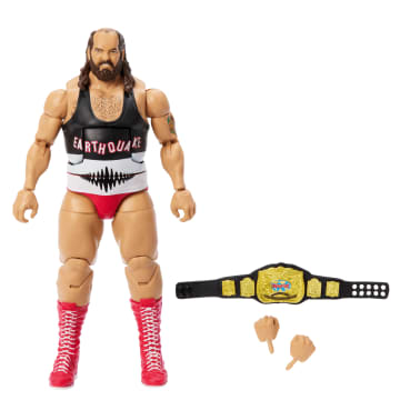 WWE Elite Earthquake Action Figure, 6-inch Collectible Superstar With Articulation & Accessories - Imagen 1 de 6