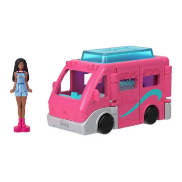 Barbie Mini Barbieland 4-Pack Doll & Vehicle Set, 4 1.5-Inch Dolls &  4 Iconic Toy Vehicles - Image 5 of 6