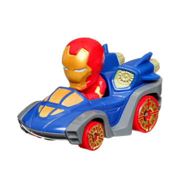 Hot Wheels RacerVerse Vehículo de Juguete Iron Man en Quinjet - Image 3 of 6