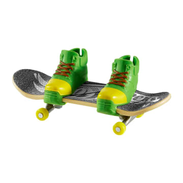 Hot Wheels Skate Veículo de Brinquedo Skateboard ICKSTER TRICKSTER™ com Tênis - Imagen 3 de 6