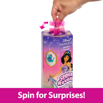 Disney Princess Spin & Reveal Jasmine Fashion Doll & Accessories With 11 Surprises - Image 3 of 6