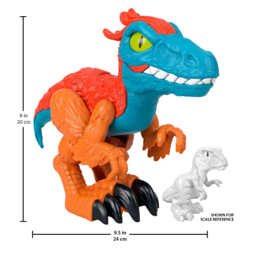 Imaginext Jurassic World Dominion Pyroraptor Dinosaur XL Figure, 10 inch, Preschool Toys - Image 4 of 6