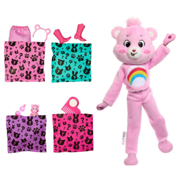 Barbie Cutie Reveal Care Bears Poupée et Acc. Costume Gailourson - Image 3 of 6