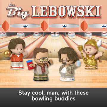 Fisher-Price Little People Collector The Big Lebowski Special Edition Set For Adults & Fans, 4 Figures - Image 2 of 6