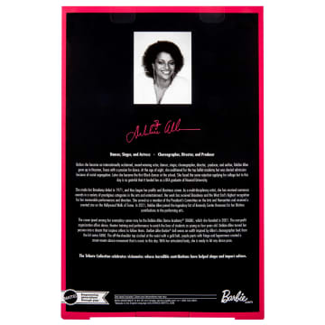 Barbie Signature Tribute Collection Debbie Allen Doll in Purple Fringe Pants And Legwarmers - Image 6 of 6
