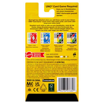 UNO Add-On-Packs Swap Pack Card Game For Kids, Family & Game Nights, Travel, Camping & Parties - Imagem 6 de 6