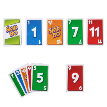 Mattel Games Juego de Cartas Skip-Bo - Imagen 5 de 6