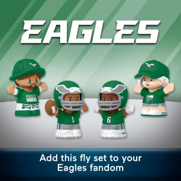 Little People Collector Philadelphia Eagles Officially Licensed NFL Special Edition Set, Series 2 - Imagen 3 de 6