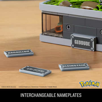 MEGA Pokémon Mini Motion Geodude Building Kit With Motion (354 Pieces) For Collectors - Image 12 of 12