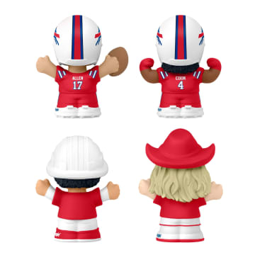 Little People Collector Buffalo Bills Officially Licensed NFL Special Edition Figure Set, Series 2 - Imagen 6 de 6