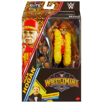 Wwe-Élite Wrestlemania-Hulk Hogan-Figurine Premium Live Event - Imagem 2 de 6