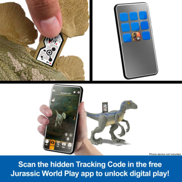 Jurassic World Gigantic Trackers Suchomimus Dinosaur Figure, Large Species Attack Toy, Chaos Theory - Image 3 of 6