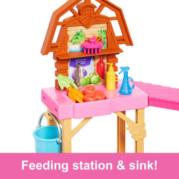 Barbie Mysteries: The Great Horse Chase Stable Playset With Fashion Doll, Small Toy Pony & 10+ Accessories - Image 3 of 6
