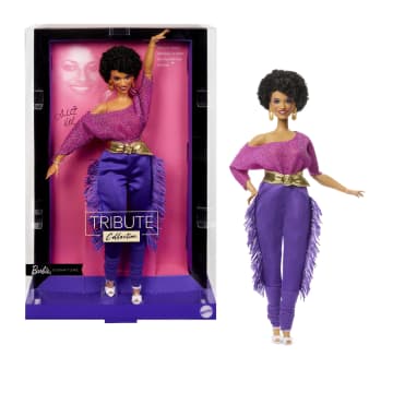 Barbie Signature Tribute Collection Debbie Allen Doll in Purple Fringe Pants And Legwarmers - Image 1 of 6