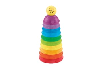 Fisher-Price Brinquedo para Bebês Potinhos Empilhar & Rolar - Imagem 5 de 6