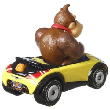 Hot Wheels Mario Kart Veículo de Brinquedo Donkey Kong Sports Coupe - Imagem 3 de 4