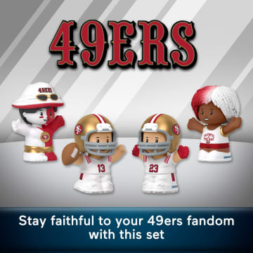 Little People Collector San Francisco 49Ers Officially Licensed NFL Special Edition Set, Series 2 - Imagen 2 de 6