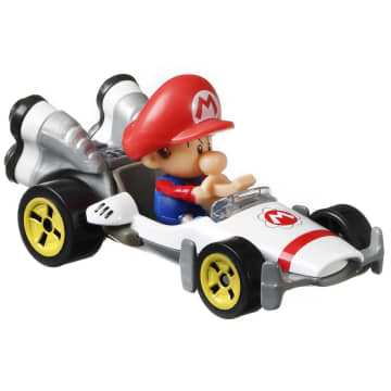 Hot Wheels Mario Kart Baby Mario, B-Dasher - Imagen 2 de 4
