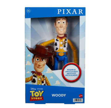 Disney And Pixar Toy Story Large Woody Action Figure, Collectible Toy in 12-Inch Scale - Image 6 of 6