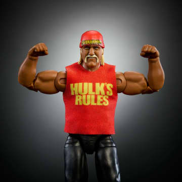 Wwe-Élite Wrestlemania-Hulk Hogan-Figurine Premium Live Event - Imagem 3 de 6