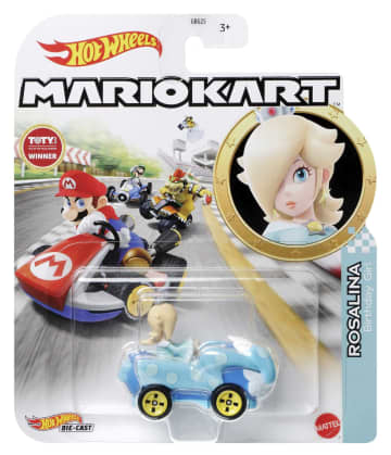 Hot Wheels Mario Kart Rosalina Birthday Gril - Imagem 5 de 5