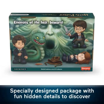 Little People Collector Harry Potter And The Chamber Of Secrets Special Edition Set, 4 Figures - Imagem 4 de 6