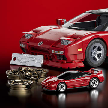 Mattel Brick Shop Hot Wheels ’90 Acura Nsx - Image 5 of 6