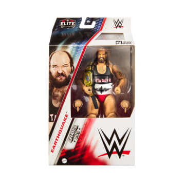 WWE Elite Earthquake Action Figure, 6-inch Collectible Superstar With Articulation & Accessories - Imagen 2 de 6