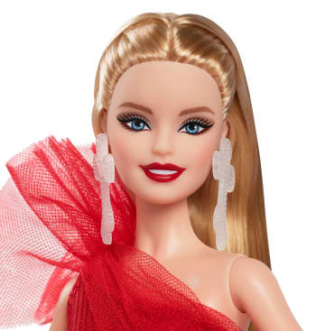 Barbie Signature Muñeca de Colección Holiday Doll Cabello Rubio - Imagem 2 de 6