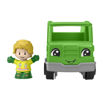 Fisher-Price  Little People  Camion de Recyclage et Figurine - Imagen 4 de 6