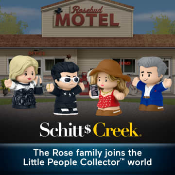 Little People Collector Schitt's Creek Special Edition Set in A Display Gift Box, 4 Figures - Imagen 2 de 6
