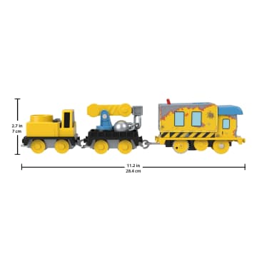 Thomas & Friends Wreck ‘n Roll Carly The Crane Motorized Toy Train With Wrecking Ball For Kids - Image 2 of 6