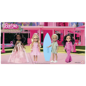 Barbie The Movie Chelsea Collectible 4-Pack Dolls, Includes Barbie, Ken, President Barbie, & Gloria Characters - Imagen 6 de 6