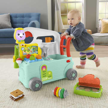 Fisher-Price Rires et Éveil Caravane en Balade 3 en 1, Centre D’Activités Musical Version Anglaise et Française - Image 2 of 6
