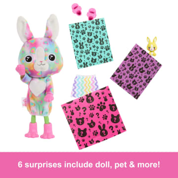 Barbie Chelsea Cutie Reveal Color Dream Series Small Doll & Accessories - Imagem 3 de 5