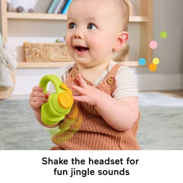 Fisher-Price Level-Up Little Gamer Gift Set, 3 Developmental Baby Toys For Newborns - Image 4 of 6