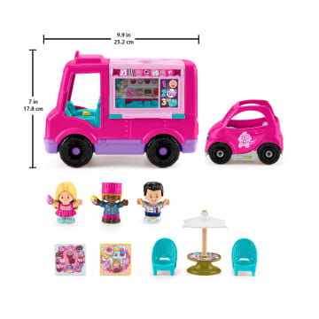 Barbie Cupcake Truck By Little People - Imagen 6 de 6