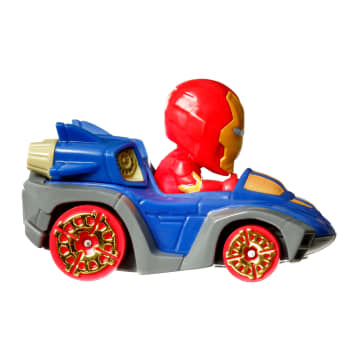 Hot Wheels RacerVerse Vehículo de Juguete Iron Man en Quinjet - Image 4 of 6