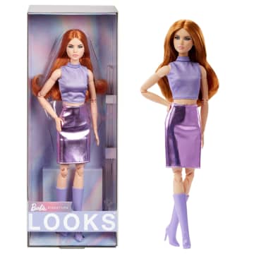 Barbie Looks No. 20 Collectible Doll With Red Hair And Modern Y2K Fashion - Imagem 1 de 6