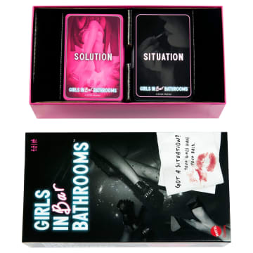 Girls in Bar Bathrooms Adult Party Game For Girls And Bachelorette Parties For Hilarious Game Night Memories - Image 6 of 6